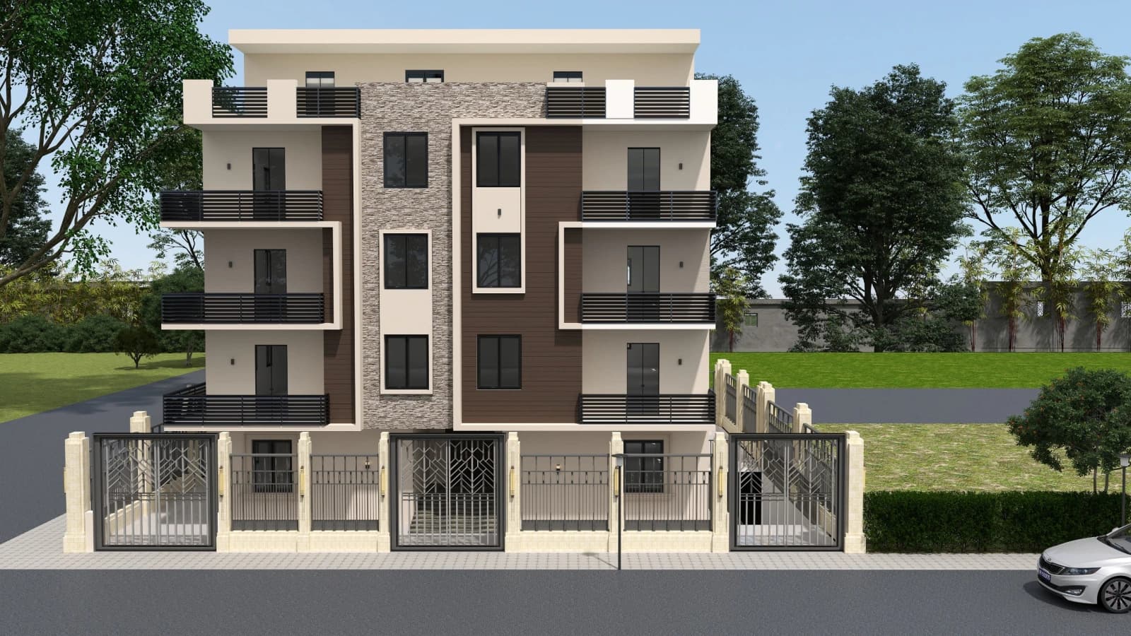 شقة في منطقة ال 455 فدان 